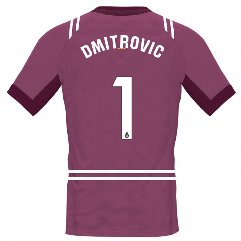Danxen Herren Marko Dmitrovic #1 Trikot Burgunderweiß Torwarttrikot 2025/26 Österreich