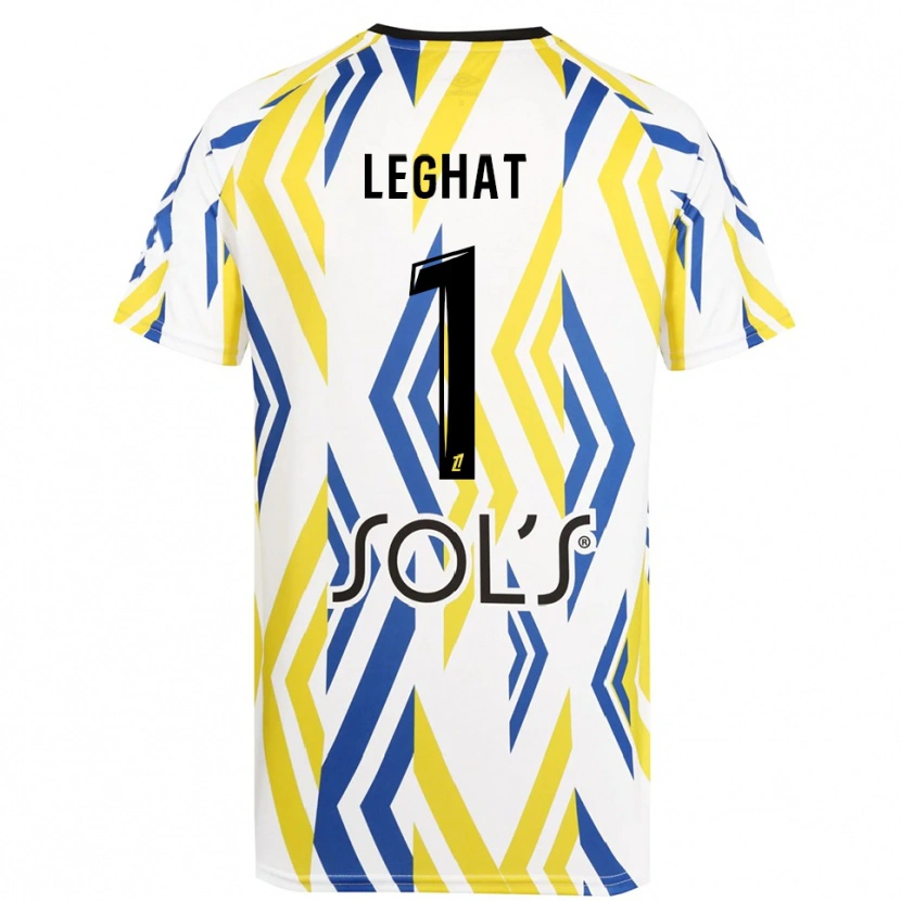 Danxen Herren Yanis Leghat #1 Trikot Weiß Rot Blau Torwarttrikot 2025/26 Österreich