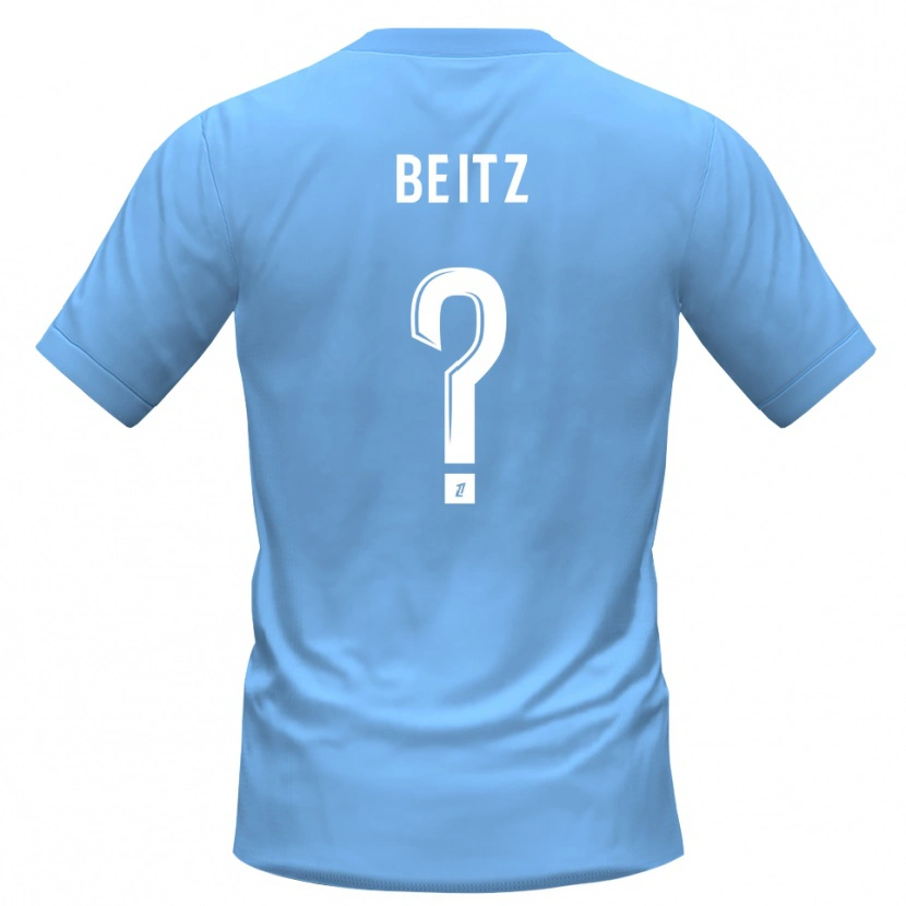 Danxen Herren Taylor Beitz #0 Trikot Blau Schwarz Torwarttrikot 2025/26 Österreich