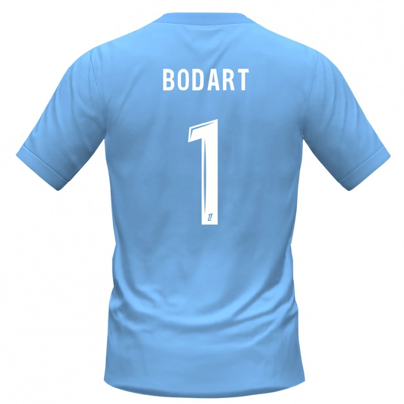 Danxen Herren Arnaud Bodart #1 Trikot Blau Schwarz Torwarttrikot 2025/26 Österreich