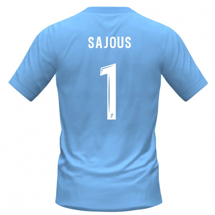 Danxen Herren Thomas Sajous #1 Trikot Blau Schwarz Torwarttrikot 2025/26 Österreich