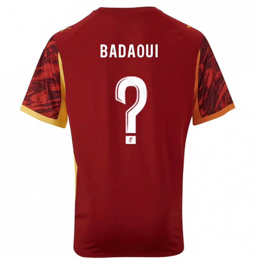 Danxen Herren Yassine Badaoui #0 Trikot Burgunderrot Braun Torwarttrikot 2025/26 Österreich