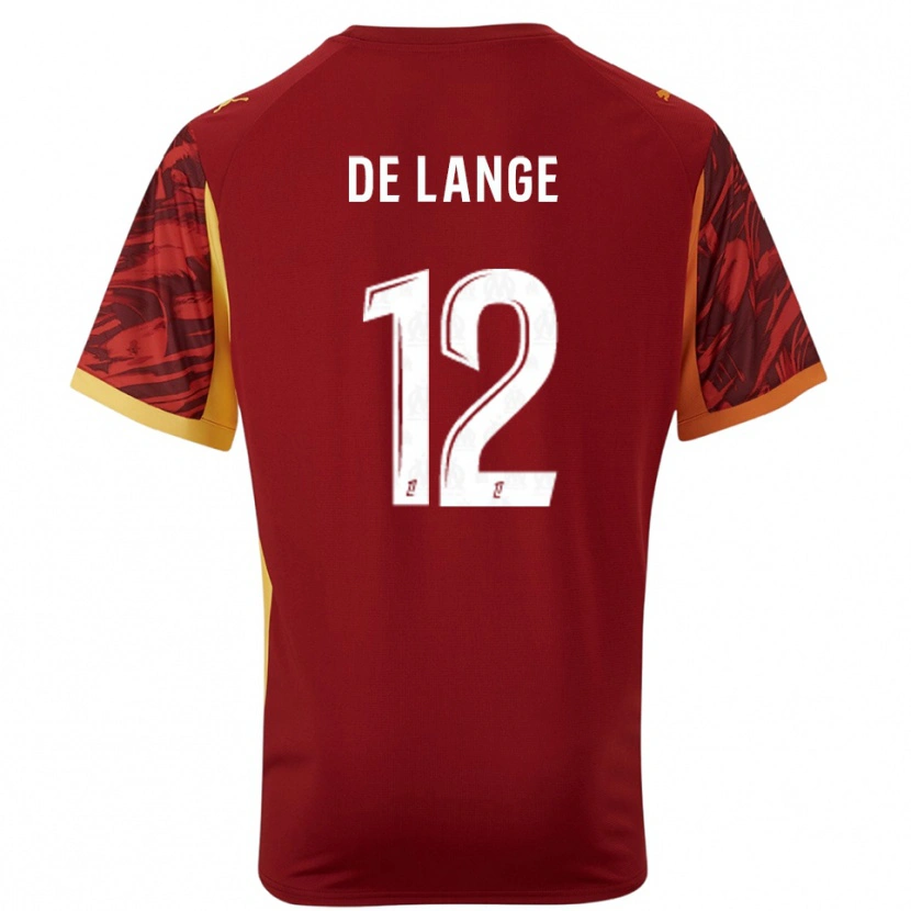 Danxen Herren Jeffrey de Lange #12 Trikot Burgunderrot Braun Torwarttrikot 2025/26 Österreich