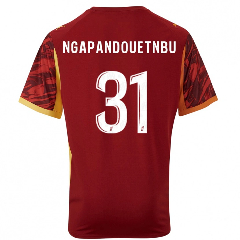 Danxen Herren Simon Ngapandouetnbu #31 Trikot Burgunderrot Braun Torwarttrikot 2025/26 Österreich
