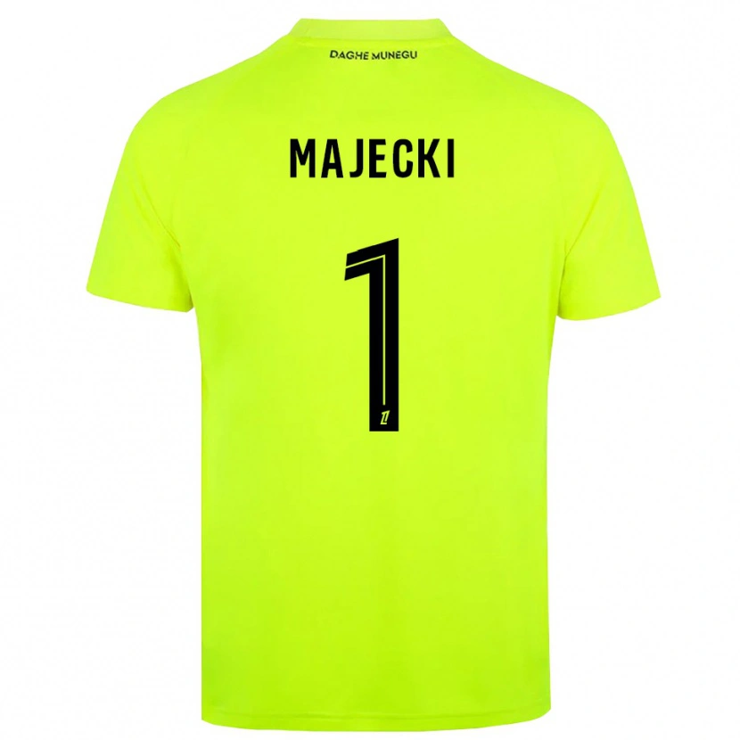 Danxen Herren Radoslaw Majecki #1 Trikot Leuchtgrün Schwarz Torwarttrikot 2025/26 Österreich