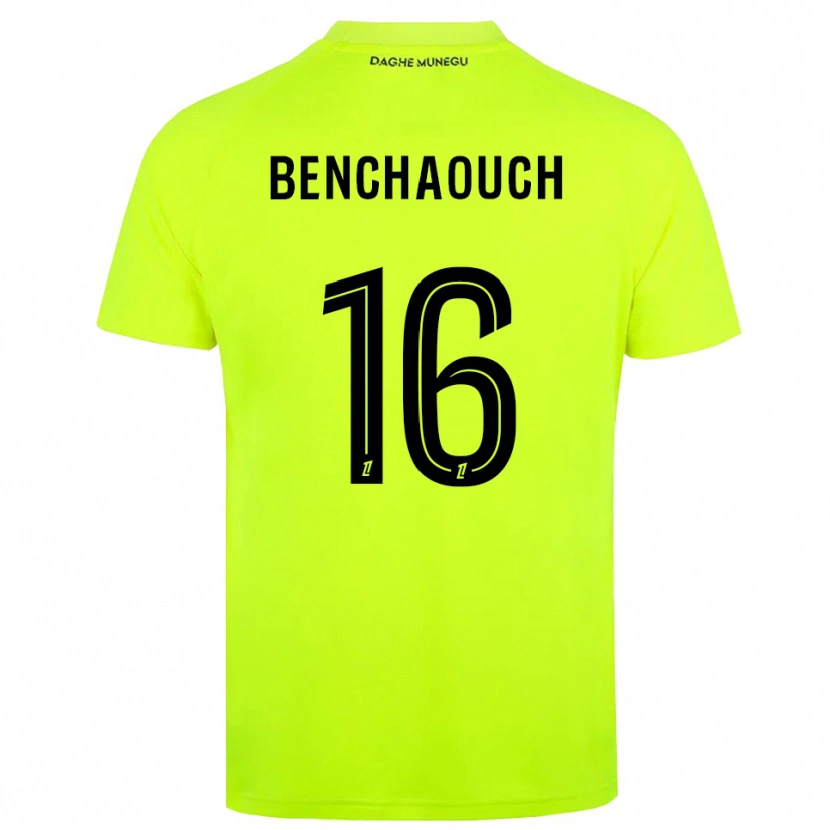Danxen Herren Yanis Benchaouch #16 Trikot Leuchtgrün Schwarz Torwarttrikot 2025/26 Österreich