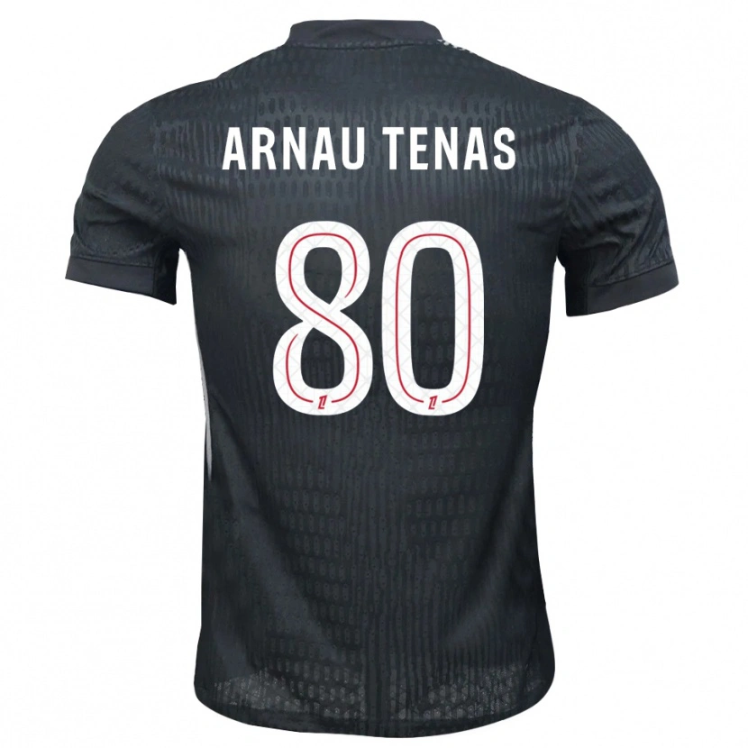 Danxen Herren Arnau Tenas #80 Trikot Dunkelgrau Schwarz Torwarttrikot 2025/26 Österreich