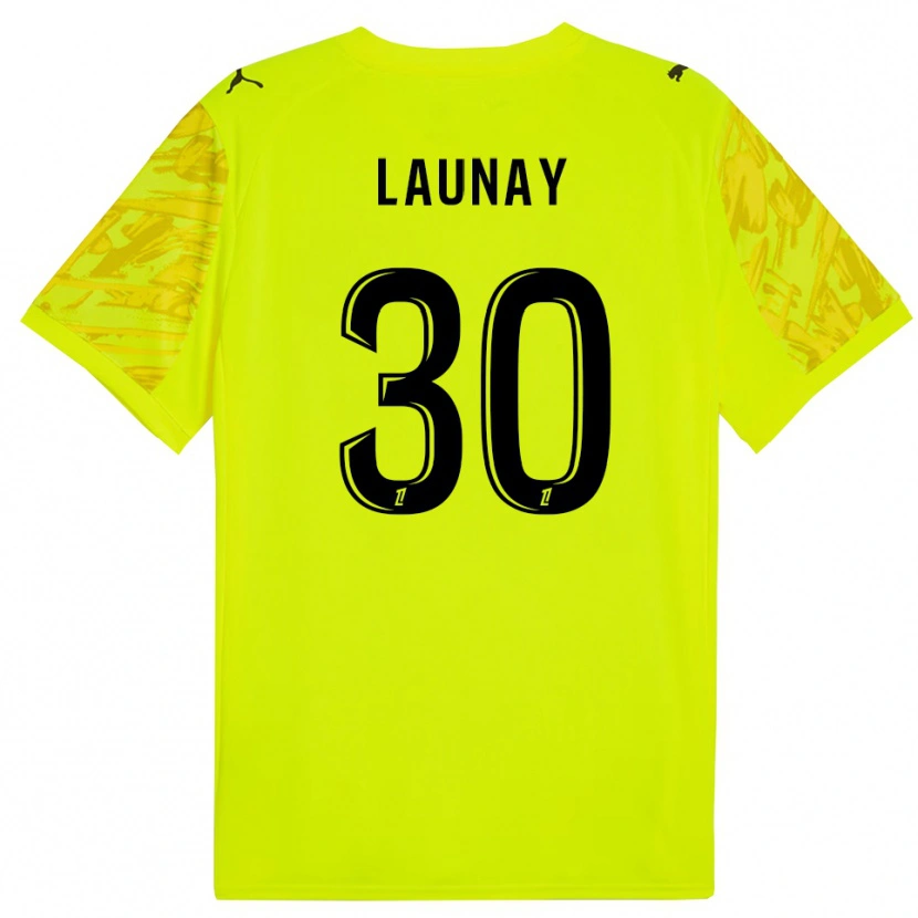 Danxen Herren Elisa Launay #30 Trikot Leuchtgrün Gelb Torwarttrikot 2025/26 Österreich