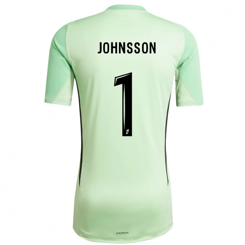 Danxen Herren Karl-Johan Johnsson #1 Trikot Hellgrün Schwarz Torwarttrikot 2025/26 Österreich