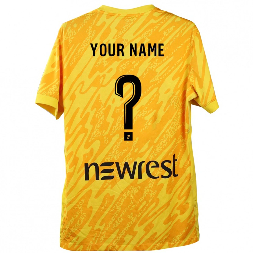 Danxen Herren Toulouse Trikot Gelb Schwarz Torwarttrikot 2025/26 Österreich
