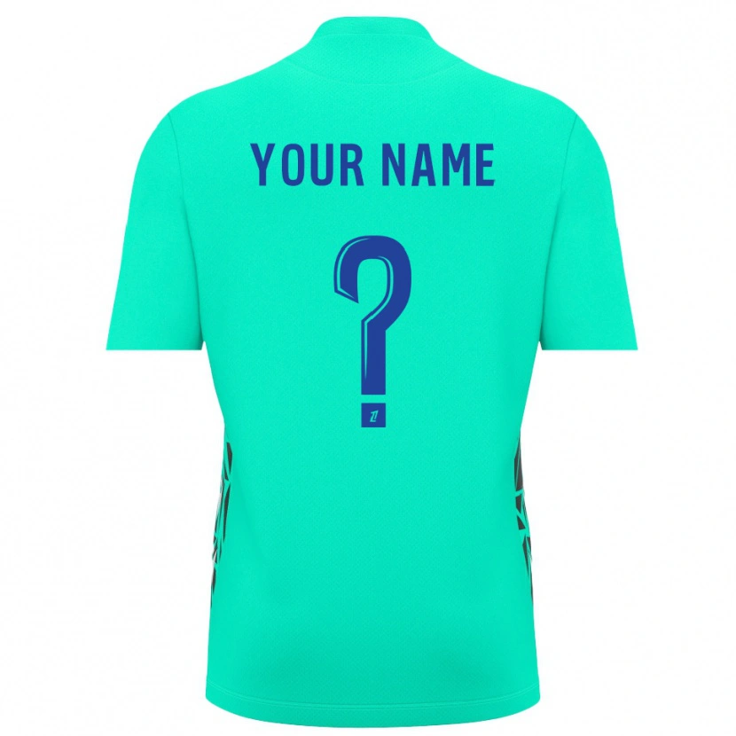 Danxen Herren AJ Auxerre Trikot Aquamarinblau Torwarttrikot 2025/26 Österreich