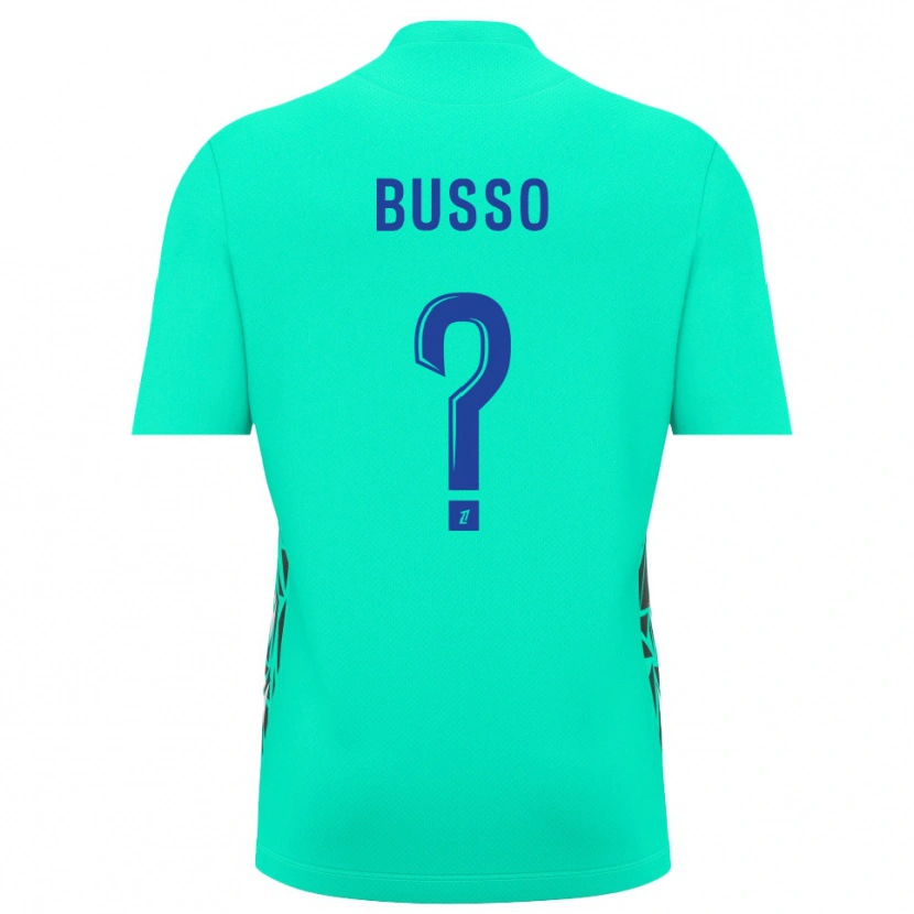 Danxen Herren Louise Busso #0 Trikot Aquamarinblau Torwarttrikot 2025/26 Österreich