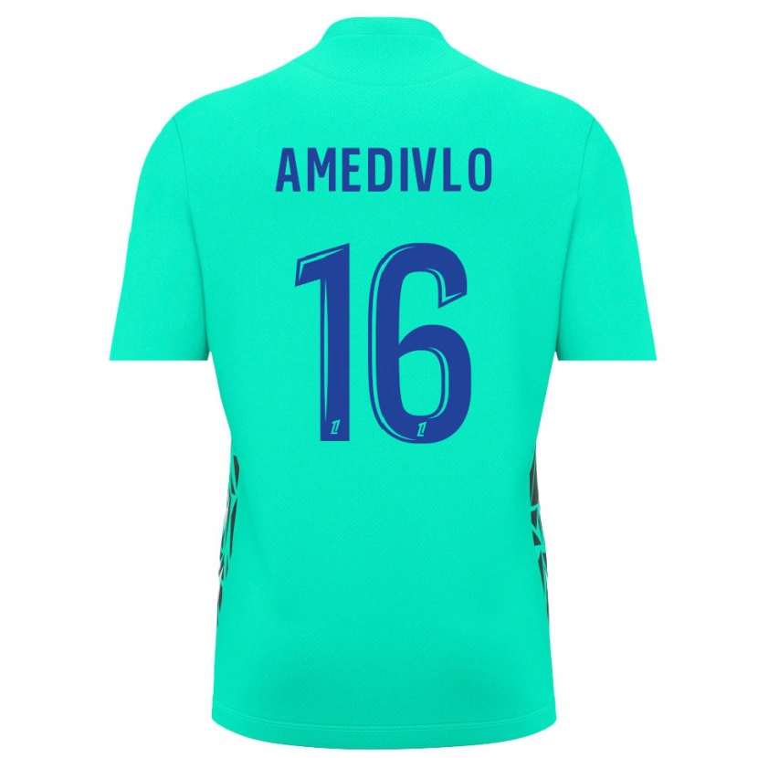 Danxen Herren Rayann Amedivlo #16 Trikot Aquamarinblau Torwarttrikot 2025/26 Österreich