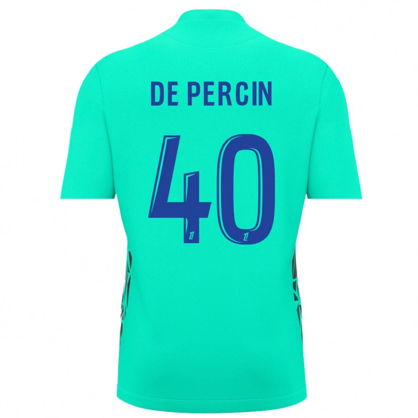 Danxen Herren Théo De Percin #40 Trikot Aquamarinblau Torwarttrikot 2025/26 Österreich