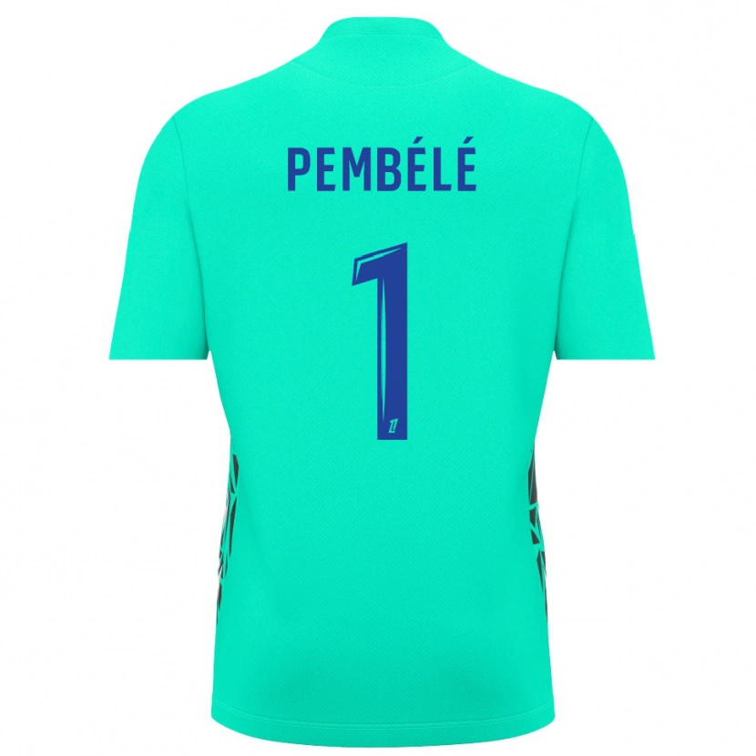 Danxen Herren Willange Pembélé #1 Trikot Aquamarinblau Torwarttrikot 2025/26 Österreich