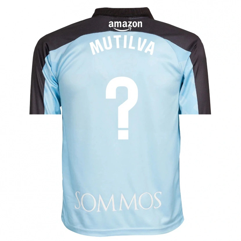 Danxen Herren Aimar Mutilva #0 Trikot Hellblau Schwarz Torwarttrikot 2025/26 Österreich