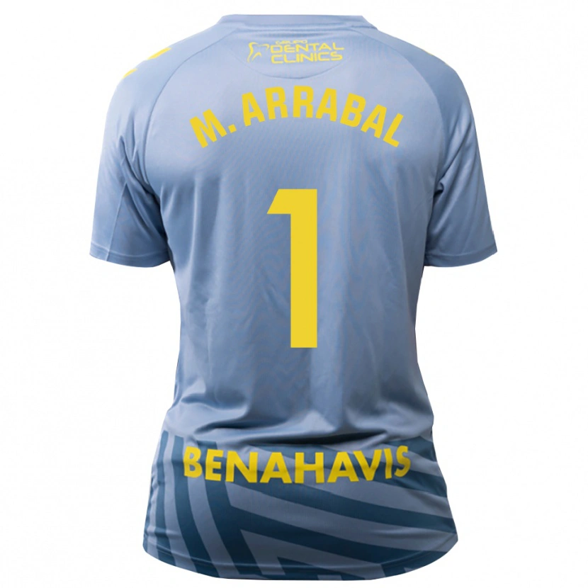 Danxen Herren María Arrabal Martin #1 Trikot Hellgraublau Torwarttrikot 2025/26 Österreich