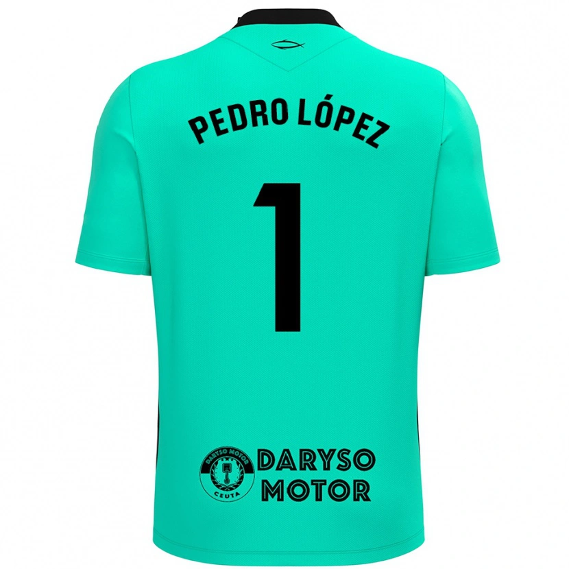 Danxen Herren Pedro López #1 Trikot Türkis Schwarz Torwarttrikot 2025/26 Österreich
