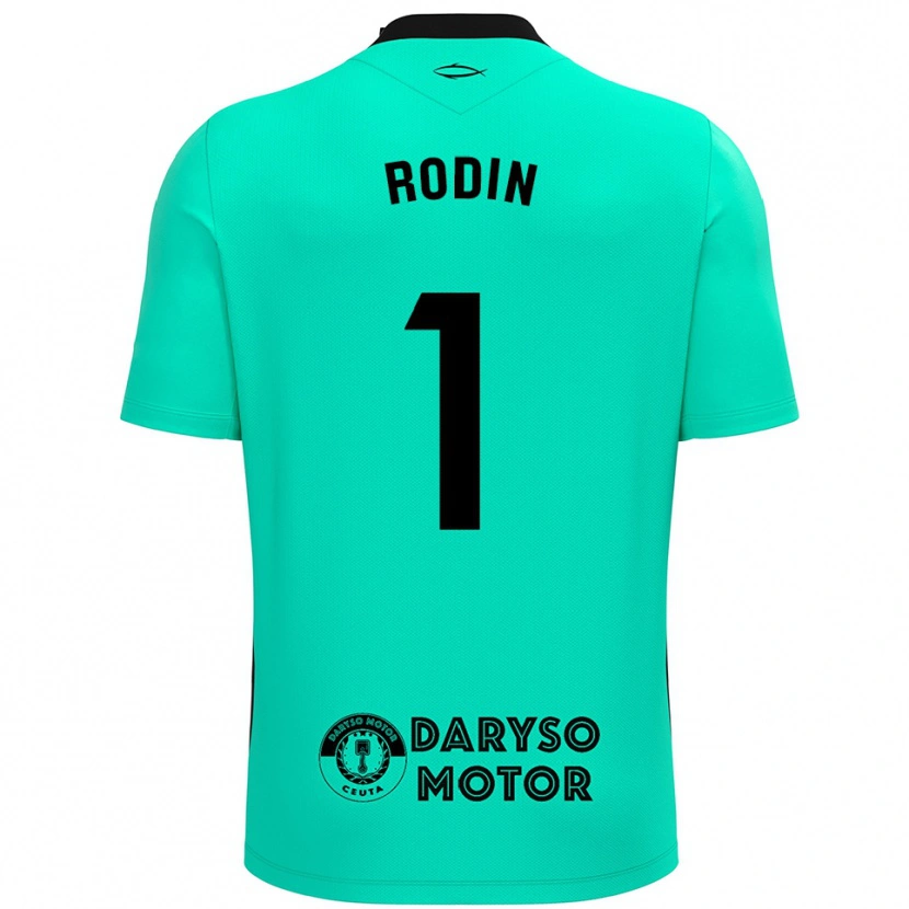 Danxen Herren Antonio Rodin #1 Trikot Türkis Schwarz Torwarttrikot 2025/26 Österreich