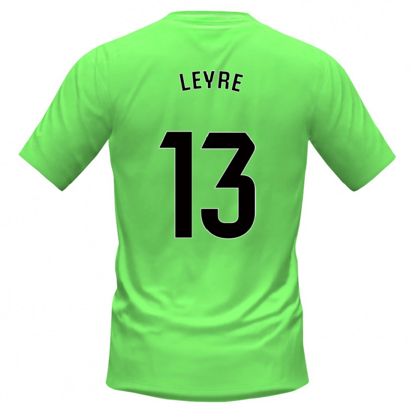 Danxen Herren Leyre Sánchez López #13 Trikot Grün Schwarz Torwarttrikot 2025/26 Österreich