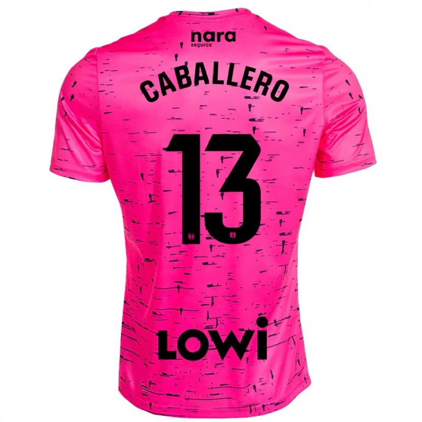 Danxen Herren Hugo Caballero #13 Trikot Tiefpink Schwarz Torwarttrikot 2025/26 Österreich
