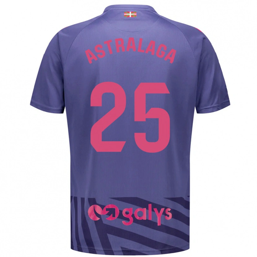 Danxen Herren Eunate Astralaga Aranguren #25 Trikot Blaugrau Violett Torwarttrikot 2025/26 Österreich