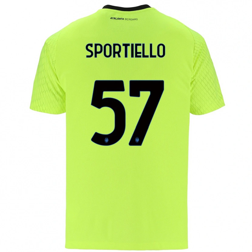 Danxen Herren Marco Sportiello #57 Trikot Gelb Grün Rot Torwarttrikot 2025/26 Österreich