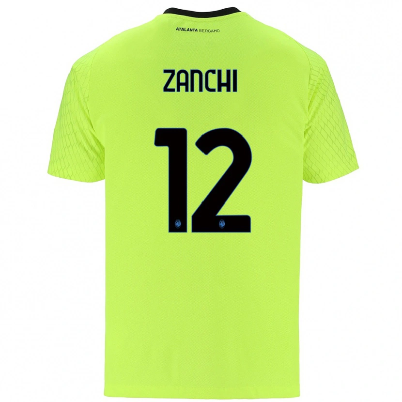 Danxen Herren Edoardo Zanchi #12 Trikot Gelb Grün Rot Torwarttrikot 2025/26 Österreich