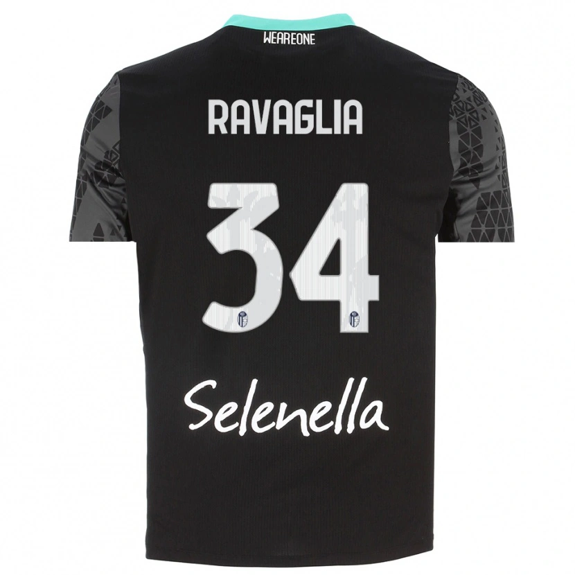 Danxen Herren Federico Ravaglia #34 Trikot Grau Schwarz Weiß Torwarttrikot 2025/26 Österreich
