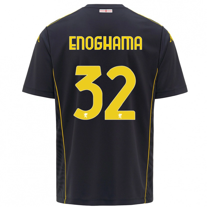 Danxen Herren Isaac Enoghama #32 Trikot Schwarz Gelb Torwarttrikot 2025/26 Österreich