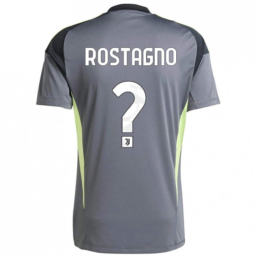 Danxen Herren Alberto Rostagno #0 Trikot Dunkelgrau Weiß Torwarttrikot 2025/26 Österreich