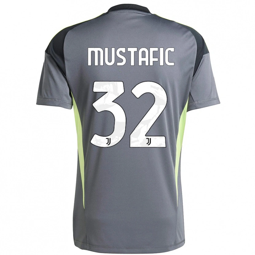 Danxen Herren Emma Mustafic #32 Trikot Dunkelgrau Weiß Torwarttrikot 2025/26 Österreich