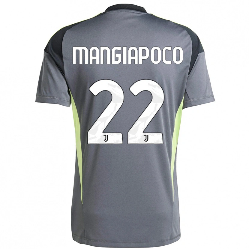 Danxen Herren Stefano Mangiapoco #22 Trikot Dunkelgrau Weiß Torwarttrikot 2025/26 Österreich