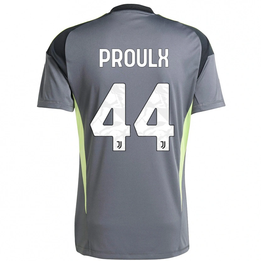 Danxen Herren Lysianne Proulx #44 Trikot Dunkelgrau Weiß Torwarttrikot 2025/26 Österreich