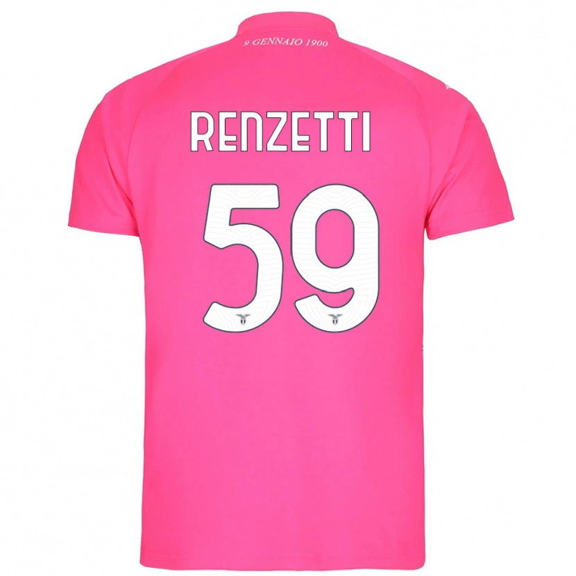 Danxen Herren Davide Renzetti #59 Trikot Tiefrosa Torwarttrikot 2025/26 Österreich