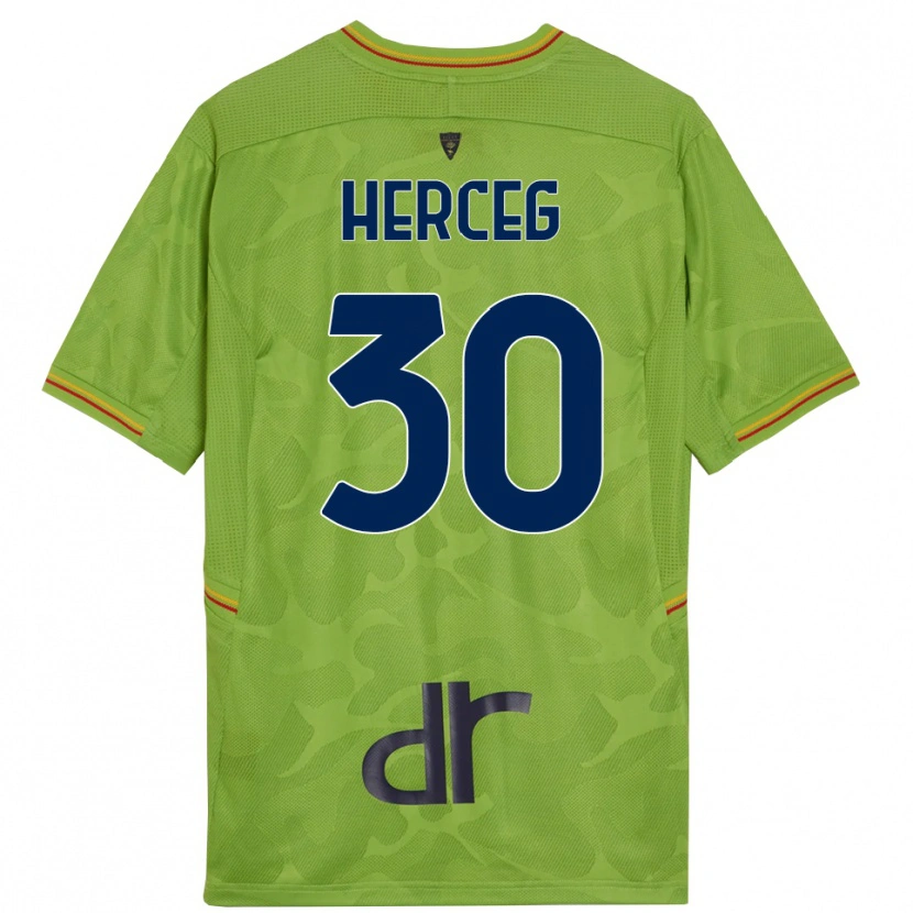 Danxen Herren Lovro Herceg #30 Trikot Waldgrün Schwarz Torwarttrikot 2025/26 Österreich