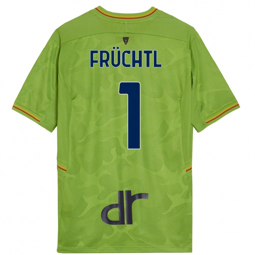Danxen Herren Christian Früchtl #1 Trikot Waldgrün Schwarz Torwarttrikot 2025/26 Österreich