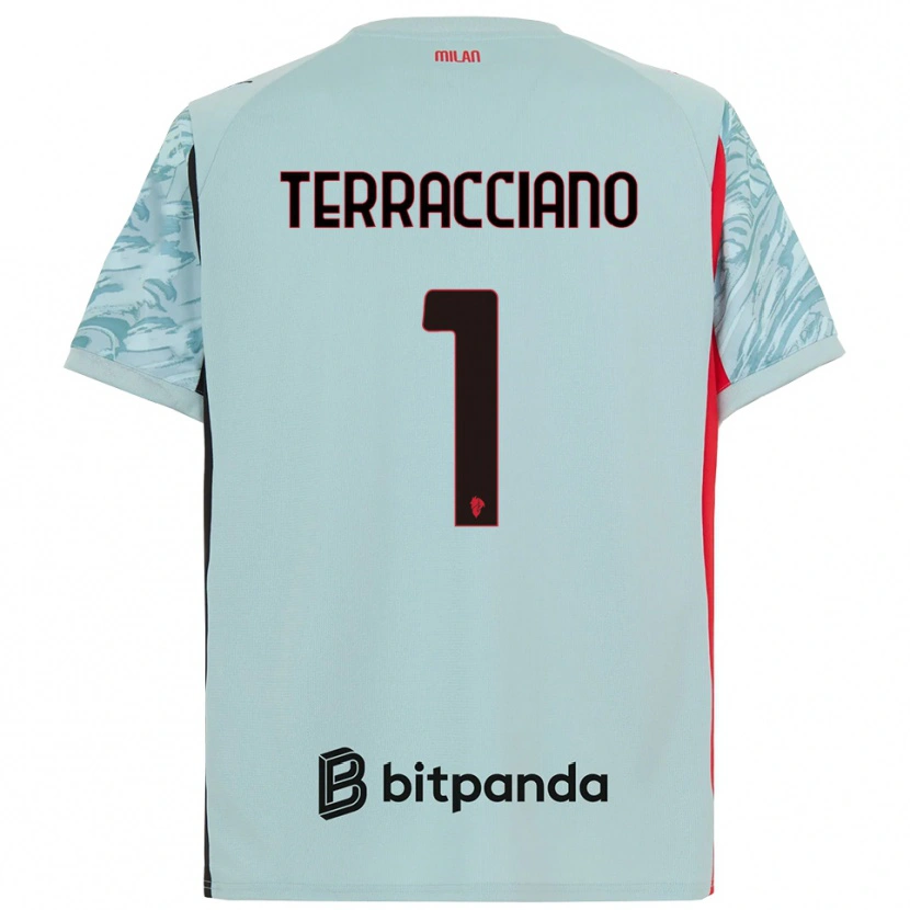 Danxen Herren Pietro Terracciano #1 Trikot Hellblau Rot Torwarttrikot 2025/26 Österreich