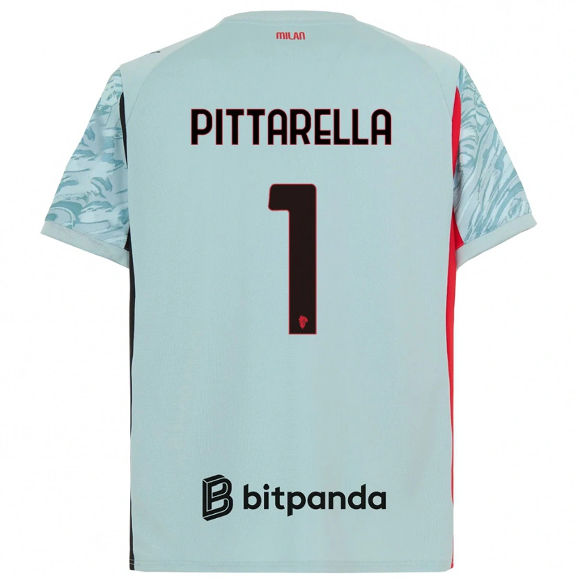 Danxen Herren Matteo Pittarella #1 Trikot Hellblau Rot Torwarttrikot 2025/26 Österreich