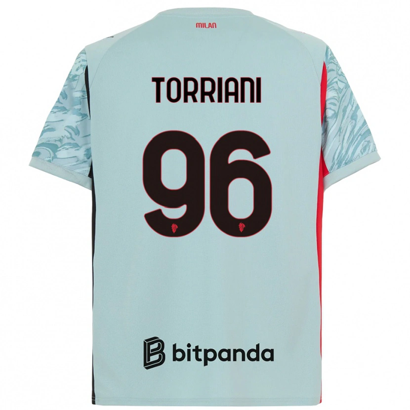 Danxen Herren Lorenzo Torriani #96 Trikot Hellblau Rot Torwarttrikot 2025/26 Österreich