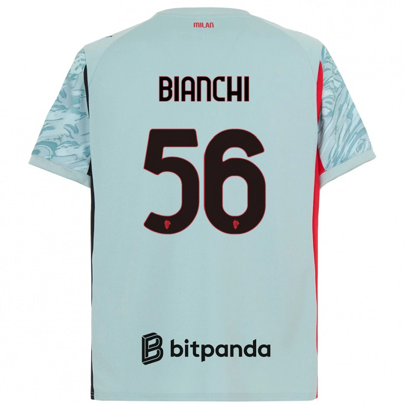 Danxen Herren Alessandro Bianchi #56 Trikot Hellblau Rot Torwarttrikot 2025/26 Österreich
