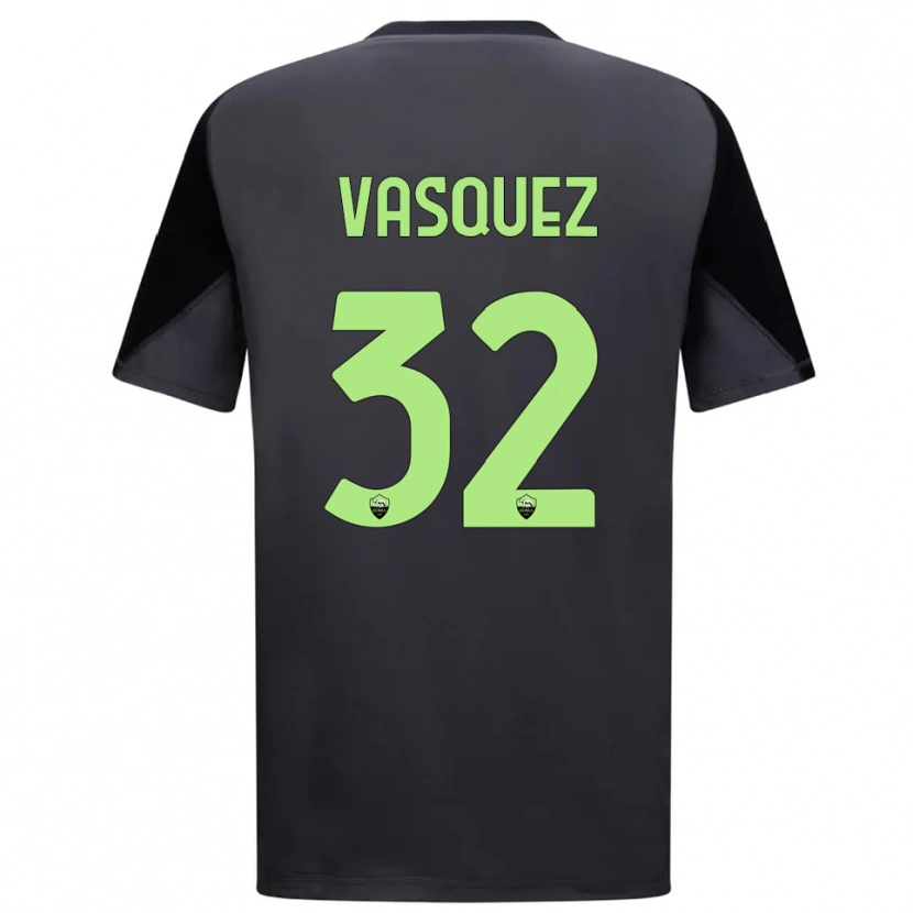 Danxen Herren Devis Vásquez #32 Trikot Schwarz Hellgrün Torwarttrikot 2025/26 Österreich