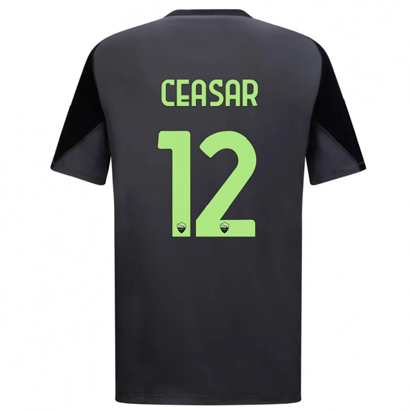 Danxen Herren Camelia Ceasar #12 Trikot Schwarz Hellgrün Torwarttrikot 2025/26 Österreich