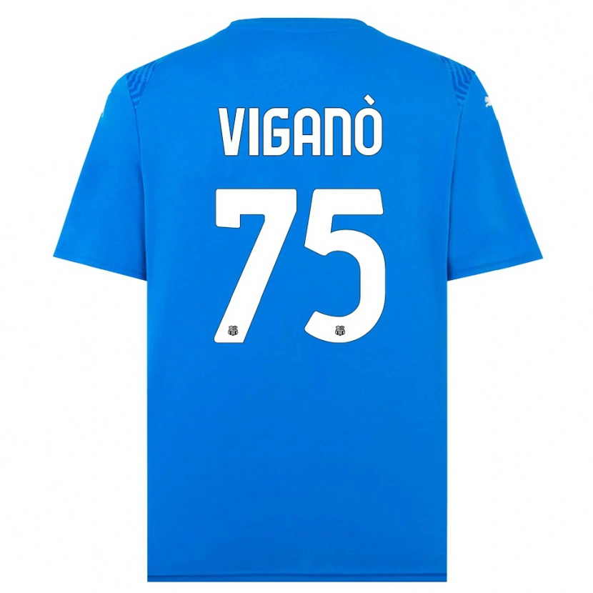 Danxen Herren Lorenzo Viganò #75 Trikot Blau Weiß Torwarttrikot 2025/26 Österreich