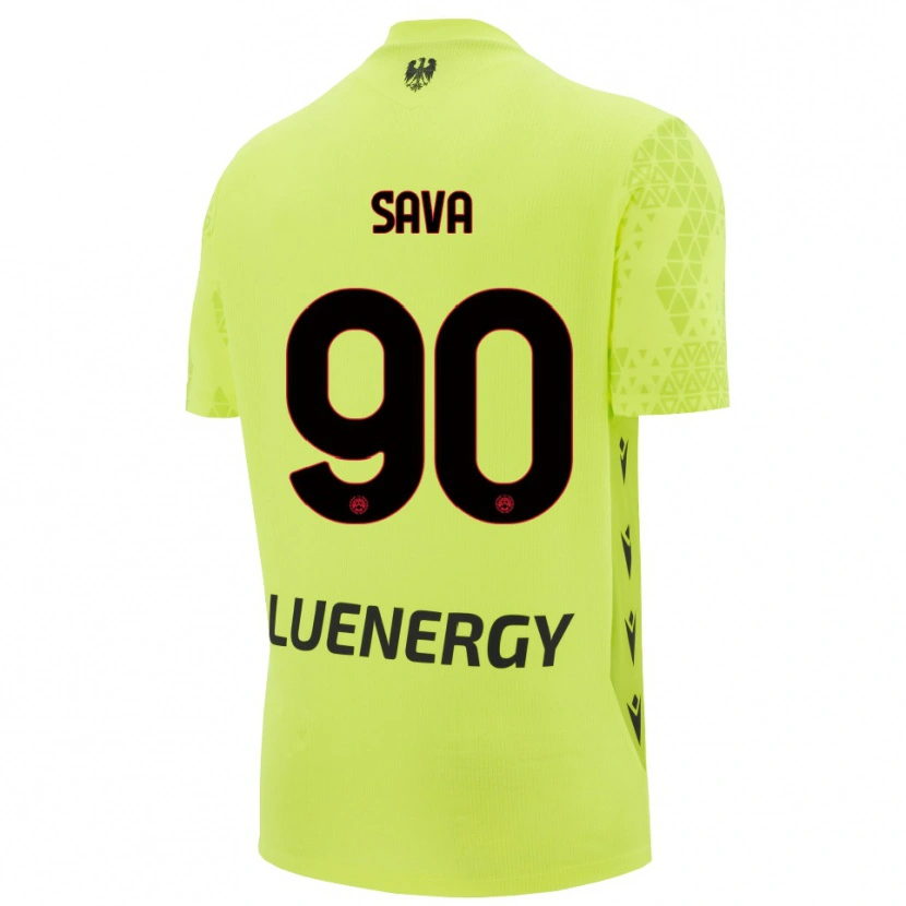 Danxen Herren Răzvan Sava #90 Trikot Grün Gelb Schwarz Torwarttrikot 2025/26 Österreich