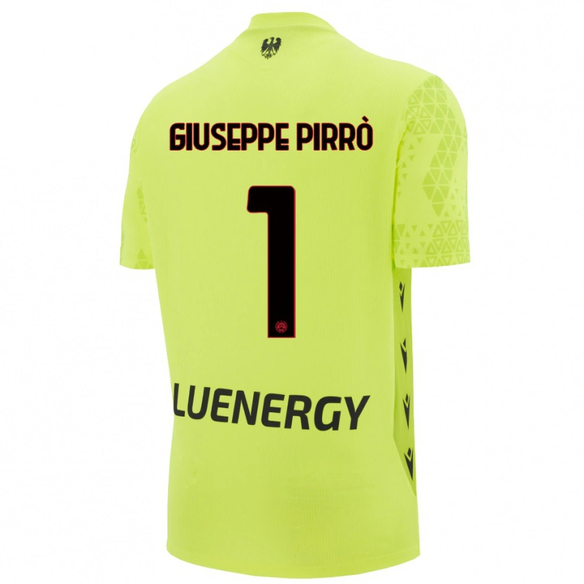 Danxen Herren Marco Giuseppe Pirrò #1 Trikot Grün Gelb Schwarz Torwarttrikot 2025/26 Österreich