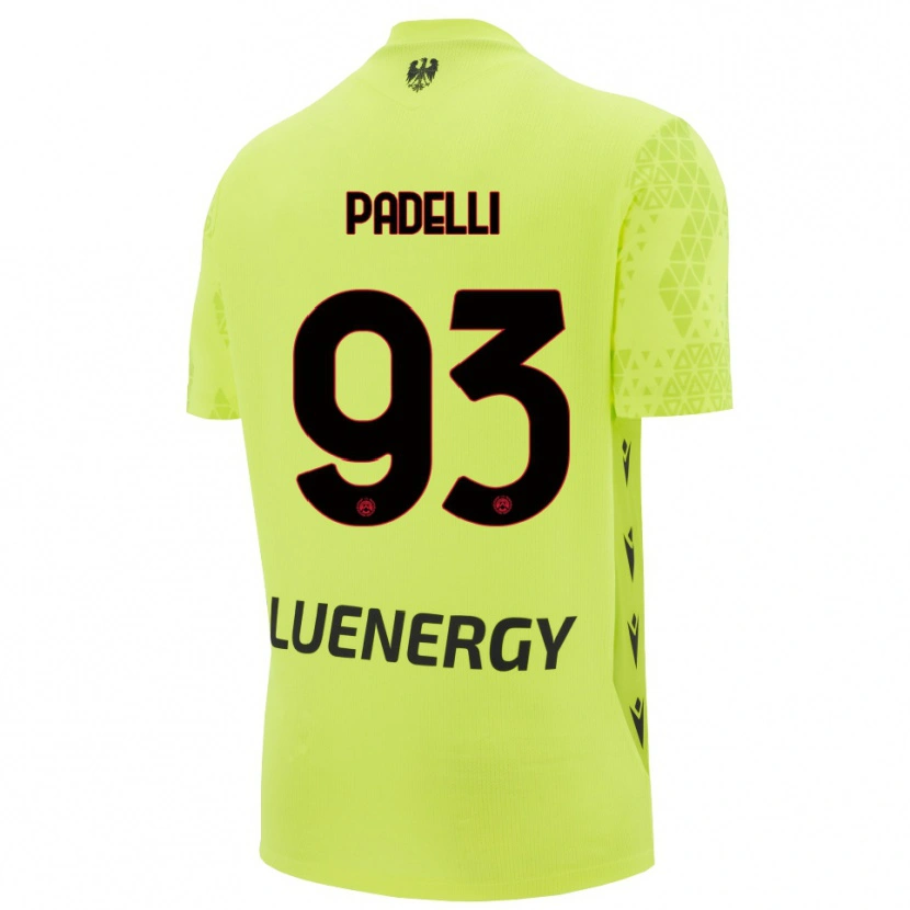 Danxen Herren Daniele Padelli #93 Trikot Grün Gelb Schwarz Torwarttrikot 2025/26 Österreich