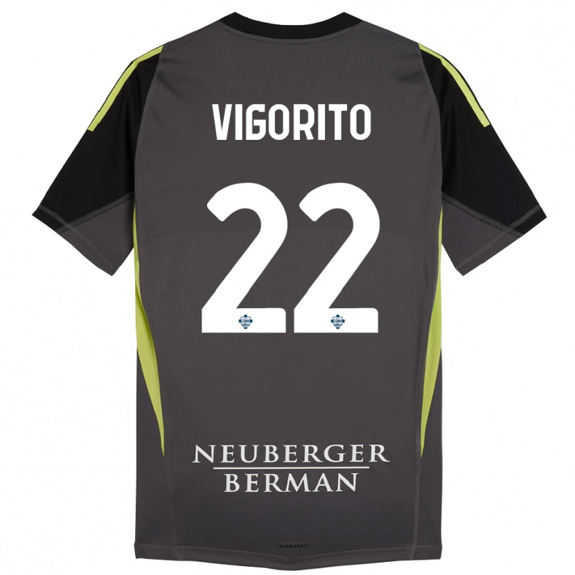 Danxen Herren Mauro Vigorito #22 Trikot Schwarz Hellgrün Torwarttrikot 2025/26 Österreich