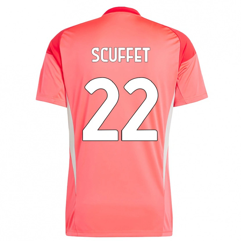 Danxen Herren Simone Scuffet #22 Trikot Rot Weiß Torwarttrikot 2025/26 Österreich