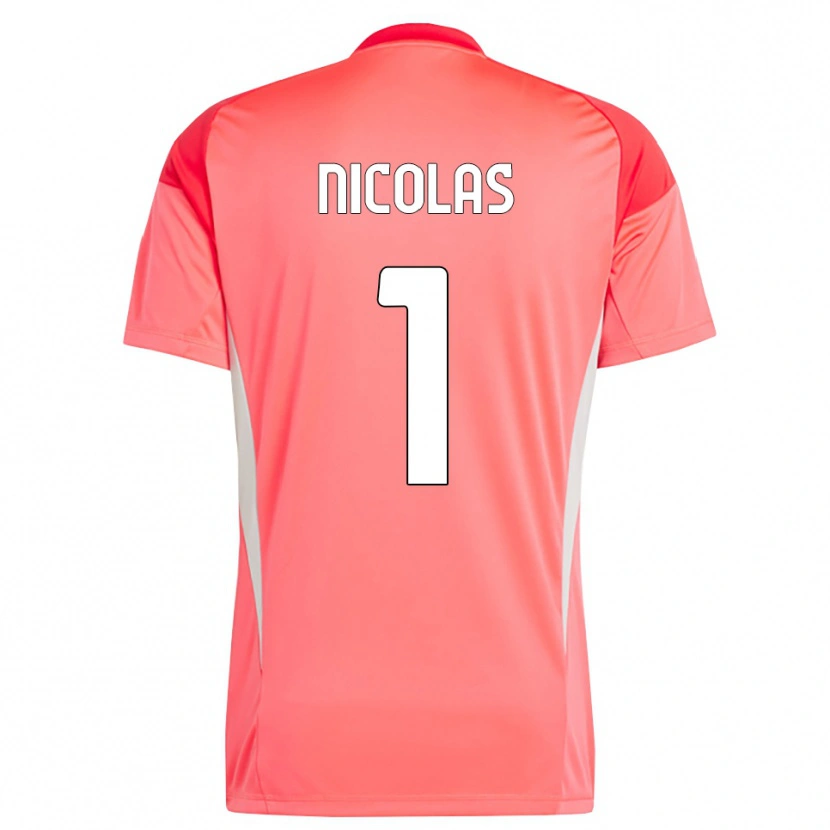 Danxen Herren Nícolas #1 Trikot Rot Weiß Torwarttrikot 2025/26 Österreich
